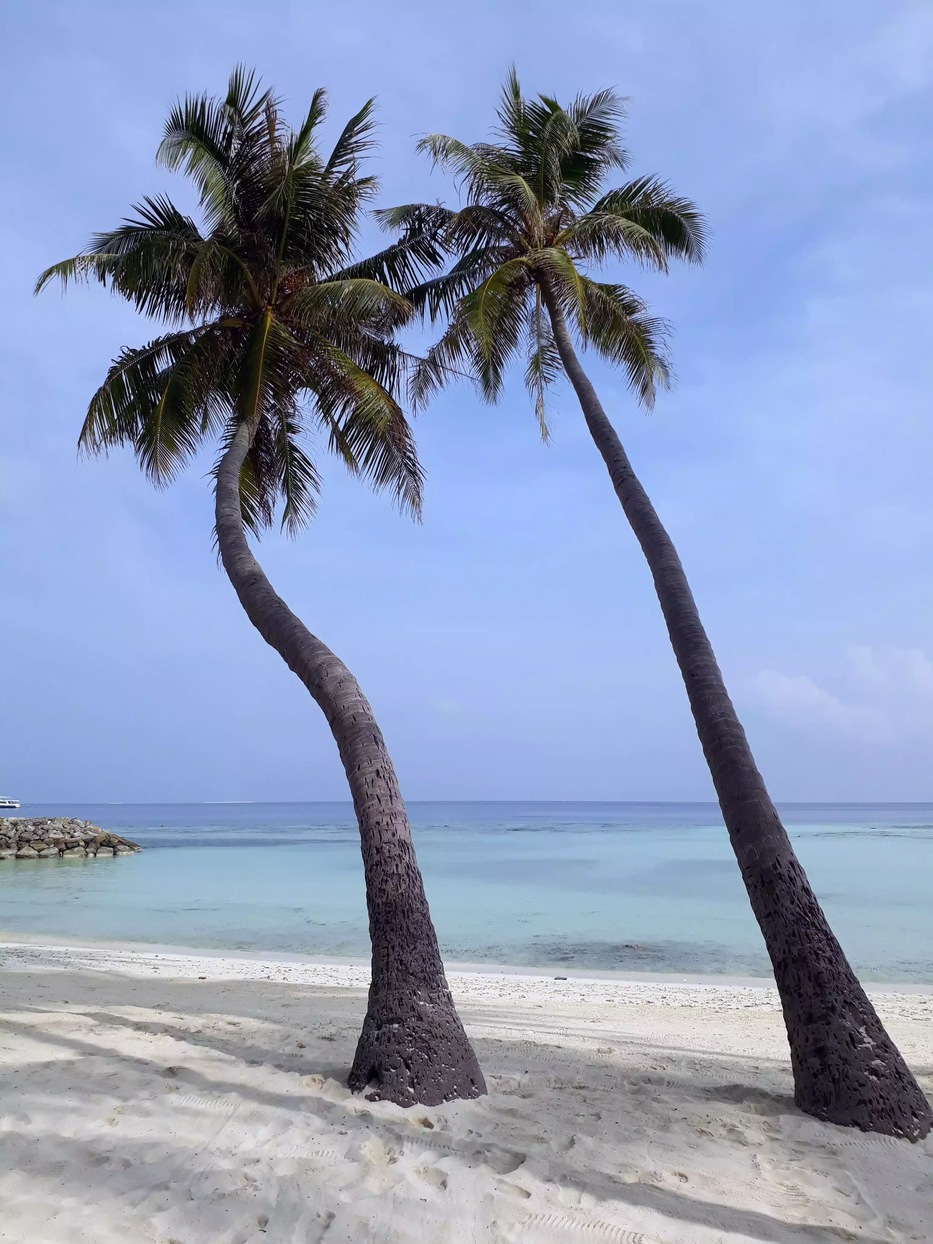 Bikini Beach, Maafushi, Maldivas.