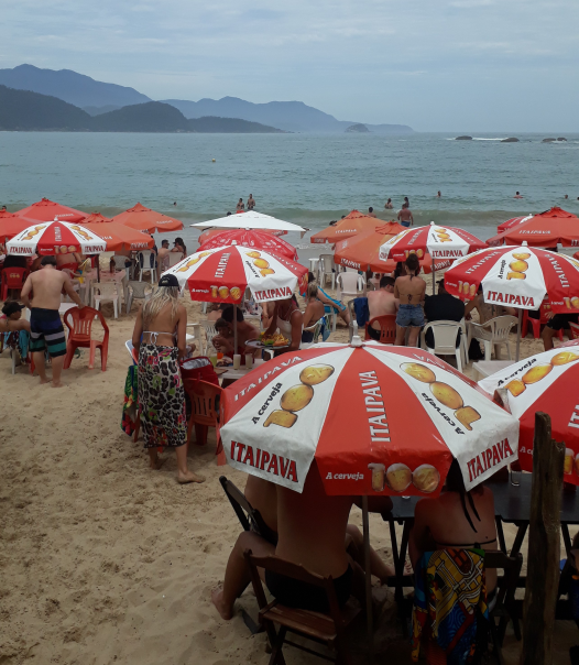 Praia do Rancho, Trindade, Parati.